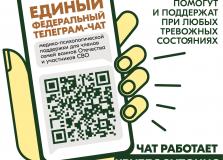 Участники СВО и члены их семей могут бесплатно и круглосуточно получить медико-психологическую помощь в специальном федеральном чате